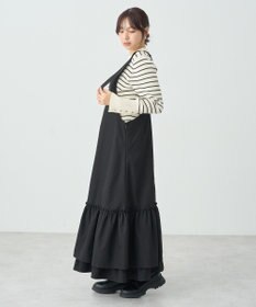 earth music&ecology ティアードフリルジャンスカ