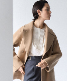 23区 【GOLD LABEL】トリアセテートオーガンジー プリーツブラウス