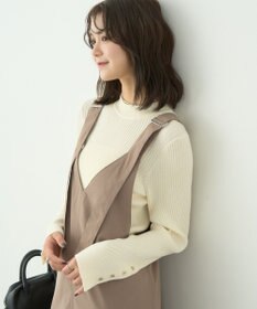 earth music&ecology ティアードフリルジャンスカ