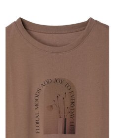 Green Parks フラワーフォトコンパクトプルオーバー