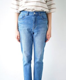 caqu Slim boy`s 程よいフィット感のボーイフィットデニム