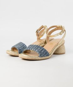 gaimo 【GAIMO/ガイモ】スクエアトゥストラップサンダル/EVONY