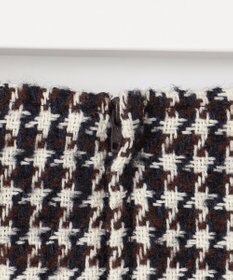 23区 チェックツイード ラップ風 スカート