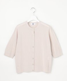 J.PRESS LADIES COTTON ACETATE DRY クルーネック カーディガン