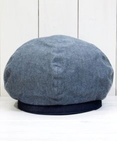 石田製帽 備後デニム ベレー