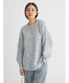 Green Parks フェアリーＭｉｘケーブルニットプルオーバー