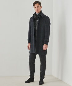 GOTAIRIKU 【WOOL100％】大判ドットットプリントストール