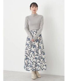 earth music&ecology ハイネックラメニットプルオーバー