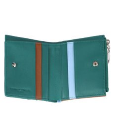 tsumori chisato CARRY スカラップししゅう 2つ折り財布 ミニ財布 猫モチーフ