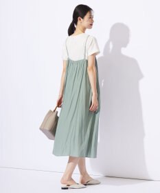 J.PRESS LADIES 【WEB限定・洗える】キャミワンピース カットソー ツインセット