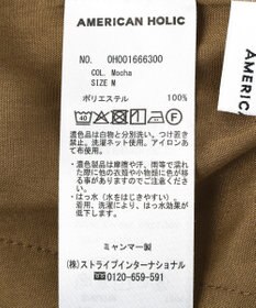 AMERICAN HOLIC 【先行予約】【マルチ機能】ウエストラインスラックスパンツ
