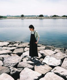 SHARE PARK LADIES 【撥水・UVカット・ストレッチ・軽量 】ナイロンジャンパースカート（S・Mサイズ）