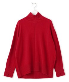 ICB L 【新色追加】ソフトカシミヤミックス ハイネックニット