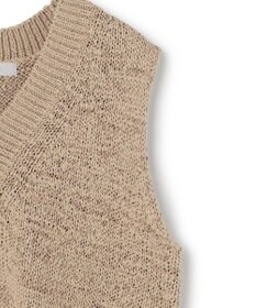 UNFILO テープヤーンニット ベスト