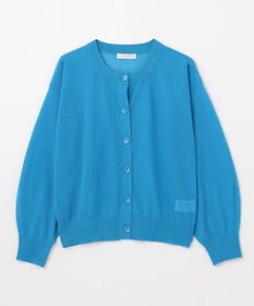 ANY L 【洗濯機可/アンチピリング/接触冷感】シアークルーネックカーディガン