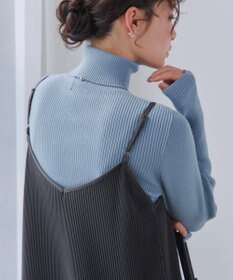 Tiaclasse 【洗える】プリーツキャミワンピース