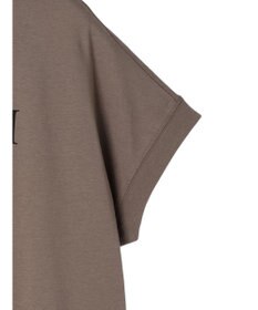 Green Parks フレンチスリーブ筆記体刺繍ロゴプルオーバー