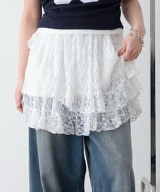 WEGO レースフリルスカート