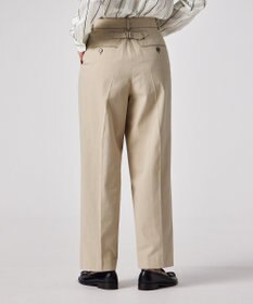 Paul Smith コットンギャバジン タックパンツ