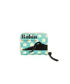 UNBILLION ペルケ perche×黒ねこ意匠 ROBIN / ジャバラカードウォレット