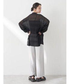 earth music&ecology クシュクシュシアーシャツ