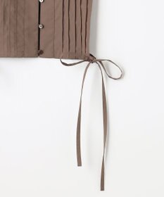 #Newans 【洗える】ピンタックベストコンビワンピース