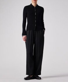 Paul Smith 【洗える】リブアイレット カーディガン