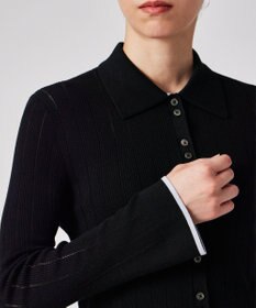 Paul Smith 【洗える】リブアイレット カーディガン