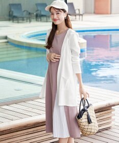 Tiaclasse 【小倉優子さん着用・UVケア・接触冷感】“やみつき”カットソーパーカーカーデ