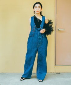 woadblue 【157】Short GILET デニムジレ