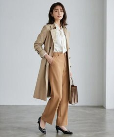 Pointer 【5cmヒール】日本製 高級本革モチーフ付きパンプス