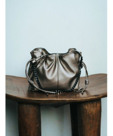 YECCA VECCA 【CLASSY.掲載】2wayチェーンギャザーバッグ