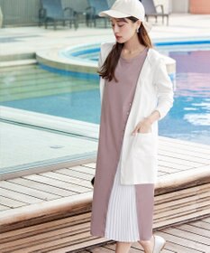 Tiaclasse 【小倉優子さん着用・UVケア・接触冷感】“やみつき”カットソーパーカーカーデ