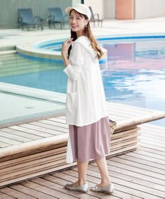 Tiaclasse 【小倉優子さん着用・UVケア・接触冷感】“やみつき”カットソーパーカーカーデ