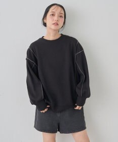 earth music&ecology 配色ルーズチュニック