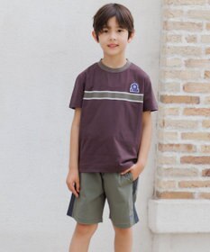 J.PRESS KIDS 【速乾】【100-130cm】ラインプリント Ｔシャツ