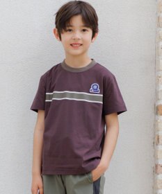 J.PRESS KIDS 【速乾】【100-130cm】ラインプリント Ｔシャツ