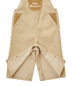 MIKI HOUSE HOT BISCUITS コーデュロイ オーバーオール＆モックネックTシャツギフトセット【BOX付き】