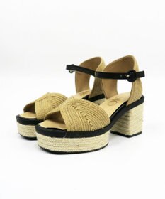 gaimo 【GAIMO/ガイモ】ラフィアクロスサンダル/MARIEVA