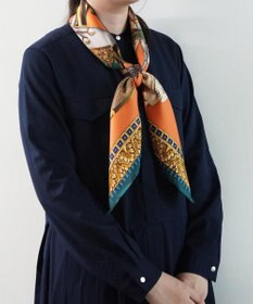Marca 【伝統横濱スカーフ】演奏会  大判 シルクツイル スカーフ