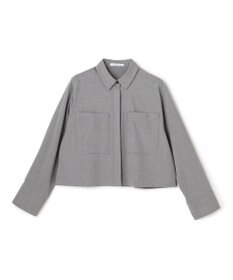 BEIGE， APOPHY / ステッチディテールショートシャツジャケット