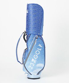 23区GOLF 【UNISEX】オリジナル変形ロゴ キャディバッグ