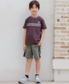 J.PRESS KIDS 【速乾】【100-130cm】ラインプリント Ｔシャツ