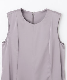 GRACE CONTINENTAL サテンフレアドレスパンツ