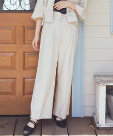 earth music&ecology 【接触冷感/UVカット】リラックスイージーパンツ