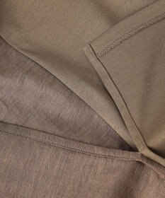 BEIGE， ZEOLITE / バックツイスト コンビトップス