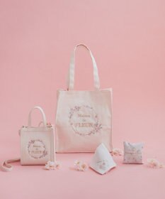 Maison de FLEUR sakura刺繍タオルハンカチ