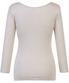 Wing あったかインナー 綿100％ 毛玉になりにくい 型くずれしにくい 【綿の贅沢 リッチ】 8分袖 長袖 秋 冬 EL4882 ウイング／ワコール