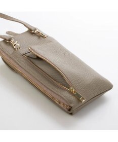 UNBILLION ペルケ perche / 牛革シュリンクタイプモバイルウォレットショルダー　旧8660