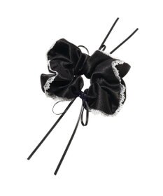 Maison de FLEUR レースリボンシュシュ